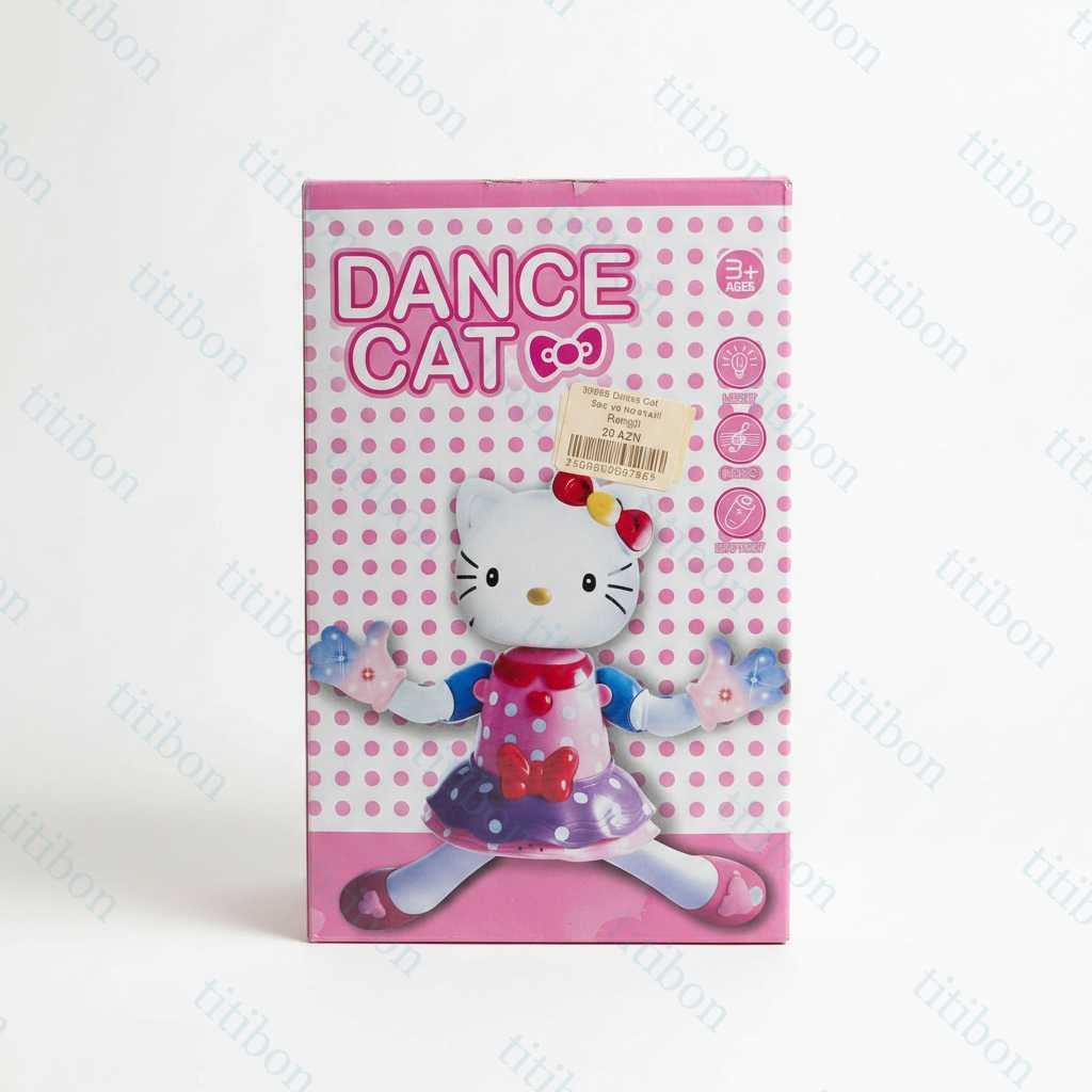 Səs və hərəkətli 3993B Dance Cat