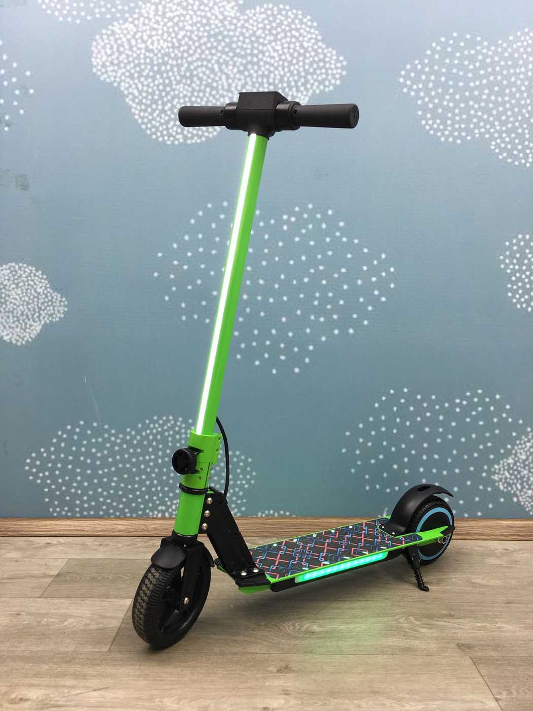 Elektrikli Scooter D07 — Yaşıl