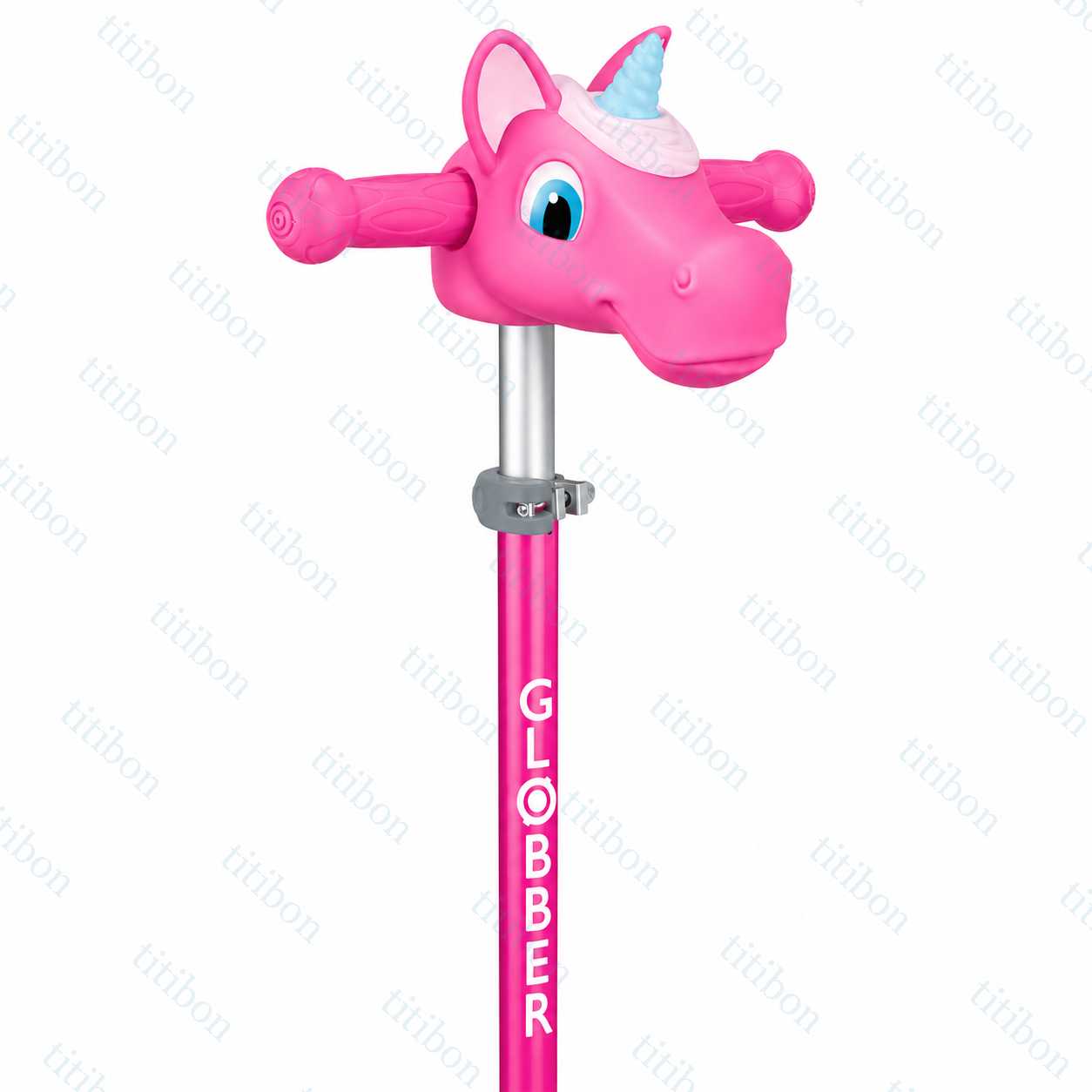 GLOBBER.Scooter Baş Unicorn — Çəhrayı